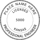 Kansas Professional Engineer Seal